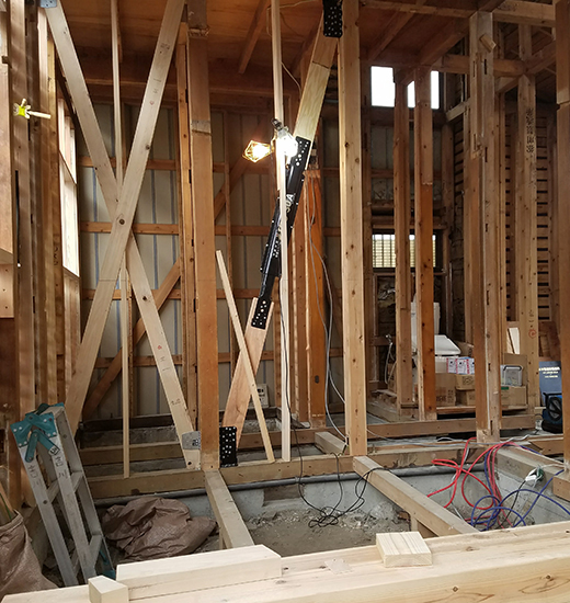 戸建てリフォーム施工写真
